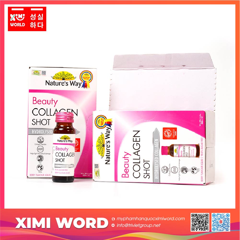BEAUTY COLLAGEN SHOT – Giữ gìn vẻ đẹp thanh xuân