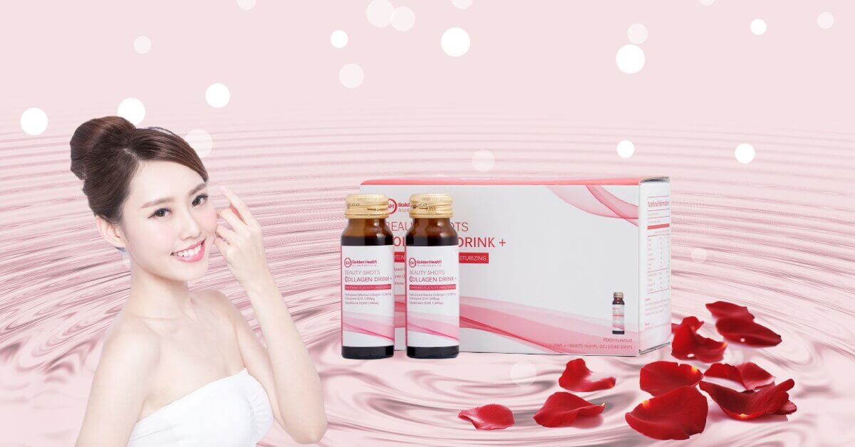 Nước Uống Golden Health Beauty Shots Collagen Drink +