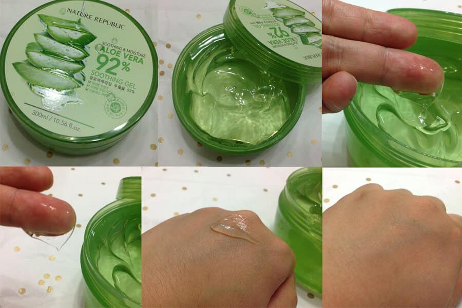 GEL LÔ HỘI NATURE REPUBLIC 92% ALOE SOOTHING GEL CẤP ẨM, LÀM DỊU DA