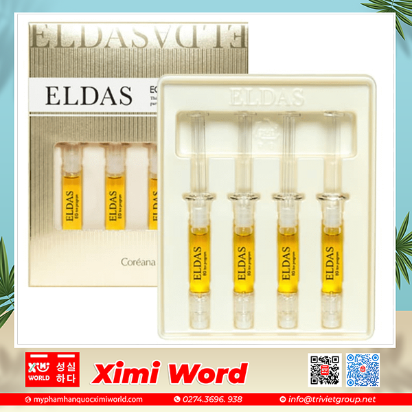 BỘ TẾ BÀO GỐC TÁI TẠO TRẺ HÓA LÀN DA ELDAS EG TOX PROGRAM