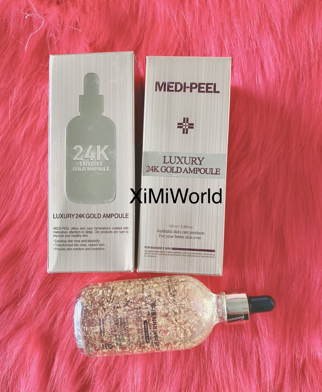 CÔNG DỤNG SẢN PHẨM SERUM MEDI PEEL LUXURY 24K GOLD AMPOULE
