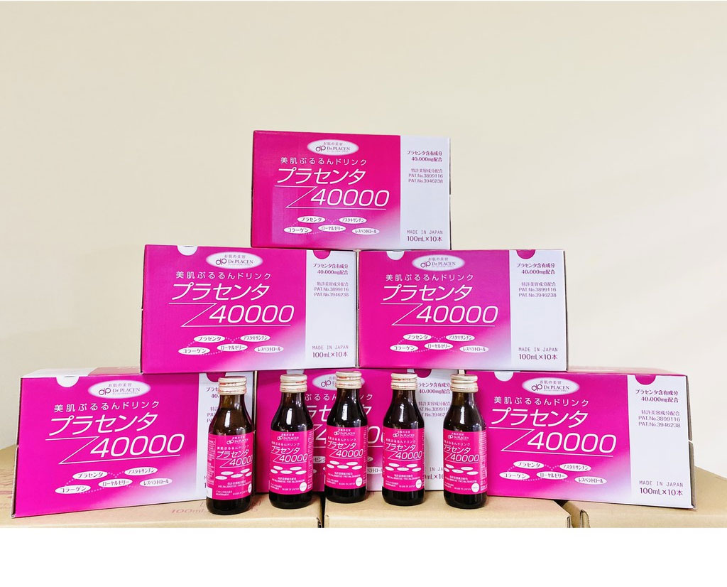 NƯỚC UỐNG COLLAGEN NHAU THAI PLACENTA 40000MG DR.PLACEN NHẬT BANR