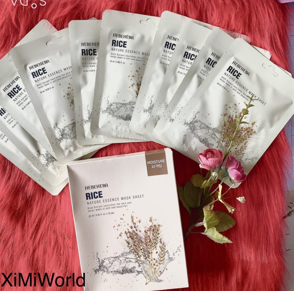 Mặt nạ Hebeheba natural essence mask sheet