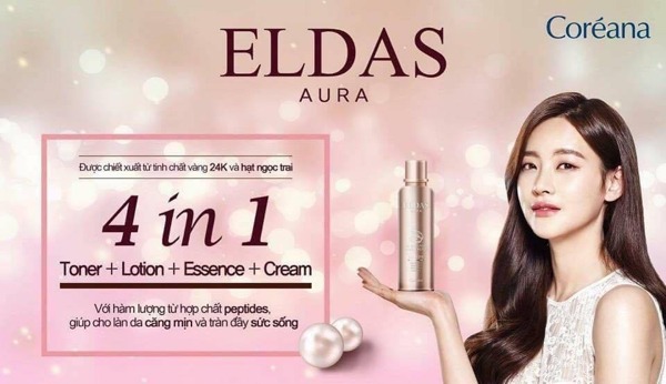 SERUM TẾ BÀO GỐC ELDAS AURA SHINE GOLD PEARL CÓ TỐT KHÔNG?