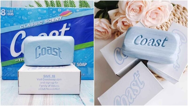 XÀ PHÒNG TẮM COAST CLASSIC SCENT THE EYE OPENER CỦA MỸ SET 8 CỤC 113G