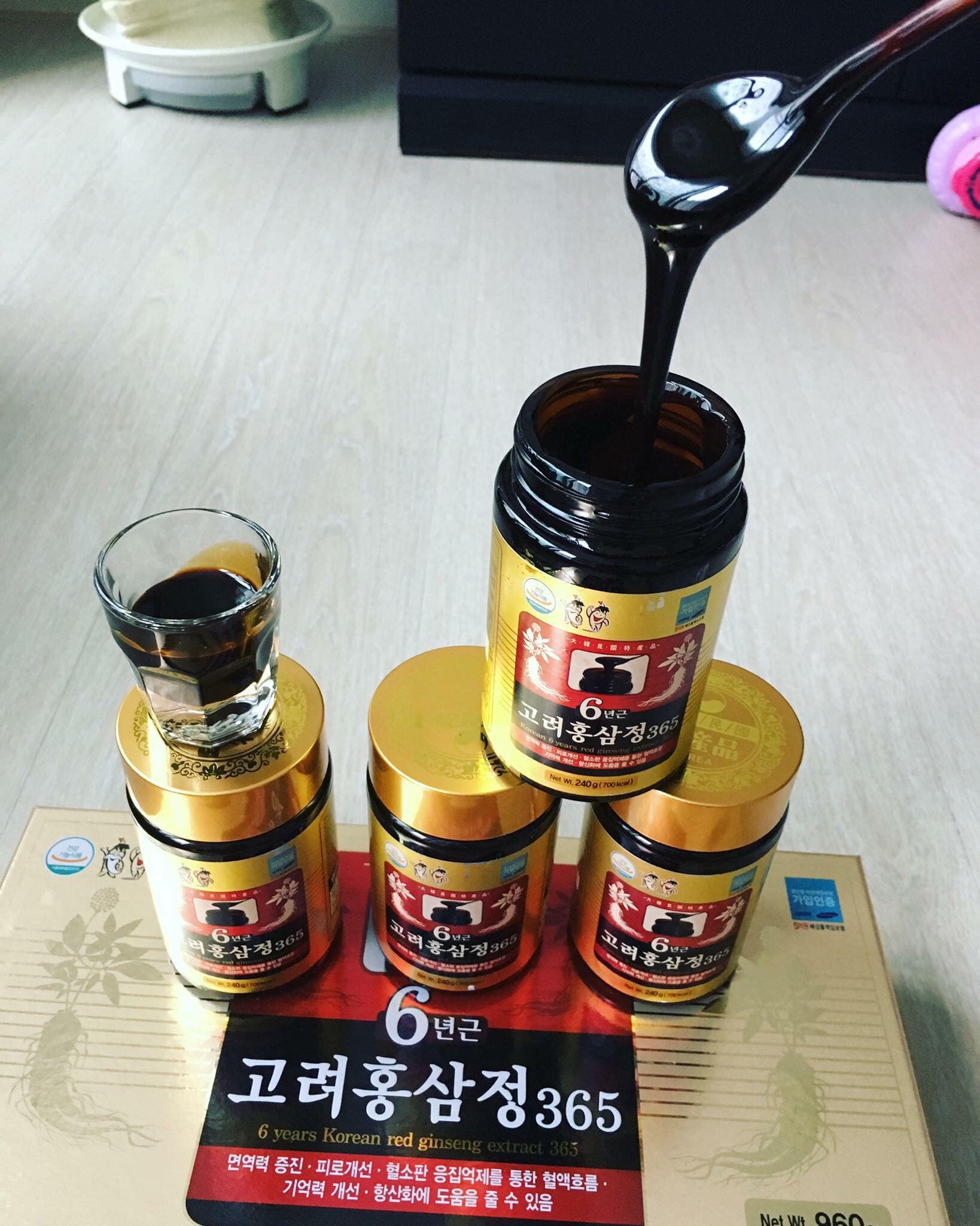 Cao hồng sâm 365 Hàn Quốc