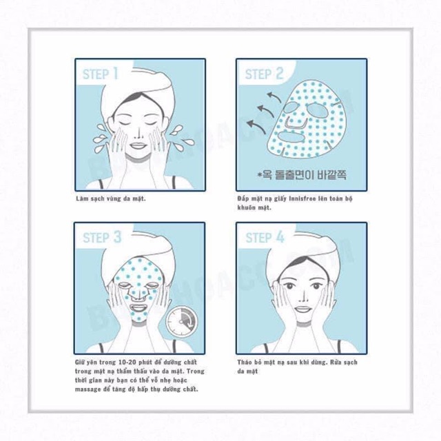 Mặt nạ dưỡng trắng Skin BK