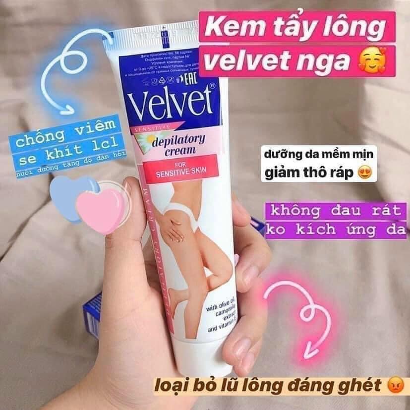 TẠI SAO NÊN CHỌN KEM TẨY LÔNG VELVET CỦA NGA ĐỂ DỌN VI Ô LÔNG?