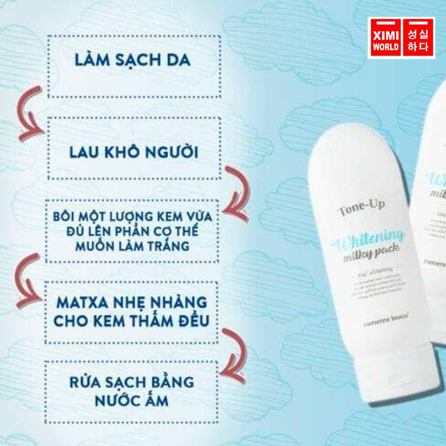 KEM DƯỠNG TRẮNG DA BODY TONE-UP WHITENING CREAM- XIMIWORLD