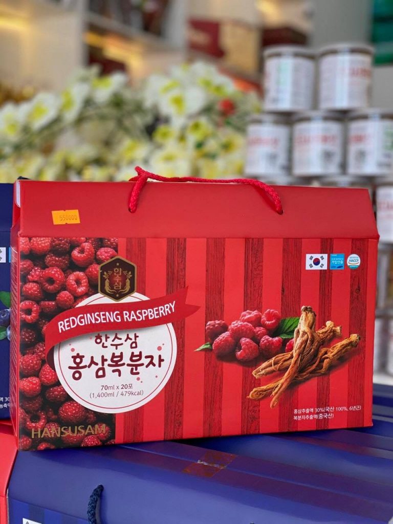 NƯỚC HỒNG SÂM PHÚC BỒN TỬ HANSUSAM-CHÍNH HÃNG-XIMWORLD