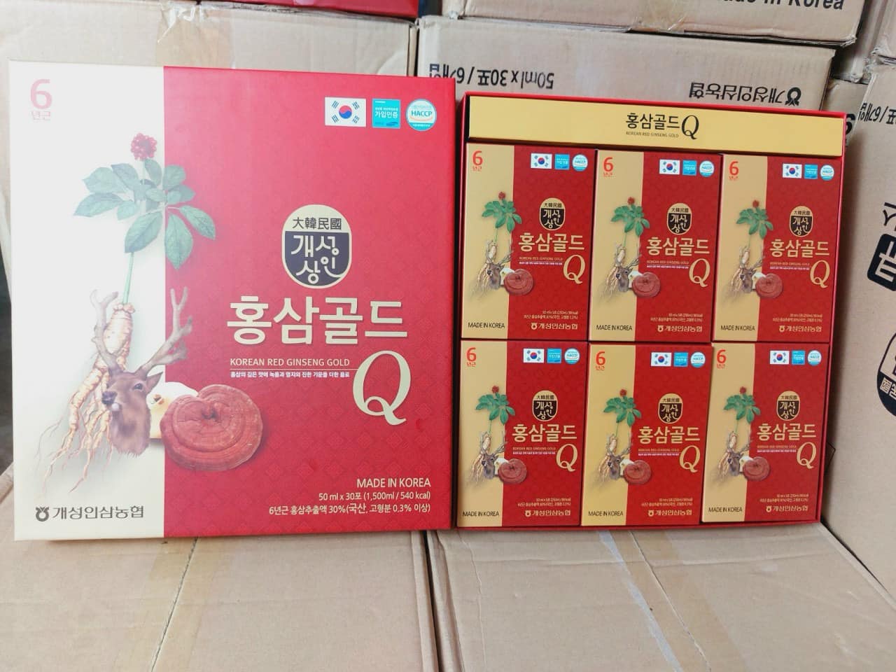 NƯỚC HỒNG SÂM NHUNG HƯƠU LINH CHI 365 -HÀN QUỐC- CHÍNH HÃNG