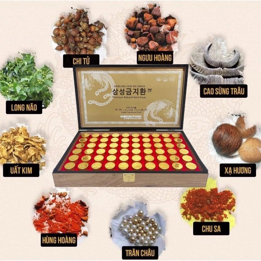 VIÊN AN CUNG TỪ HÃNG SAMSUNG PHARM(KOREA)- QUÀ TẶNG QUÝ DÀNH CHO SỨC KHỎE