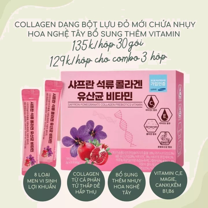 MUA COLLAGEN LỰU ĐỎ HÀN QUỐC BIO CELL MẪU MỚI CHÍNH HÃNG Ở ĐÂU?