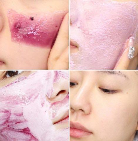 SỮA RỬA MẶT SỦI BỌT KHÍ, NGỪA LÃO HÓA BYVIBES WONDER BATH SUPER VEGITOKS CLEANSER PURPLE