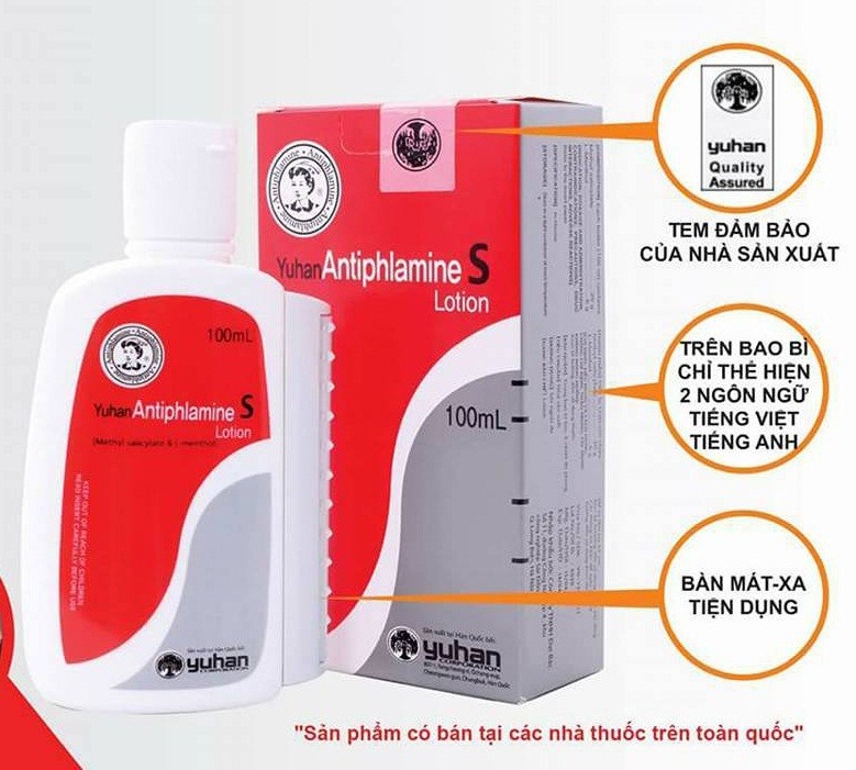 DẦU NÓNG XOA BÓP ANTIPHLAMINE - GIẢM ĐAU NHỨC, MỎI CƠ, VIÊM XƯƠNG KHỚP