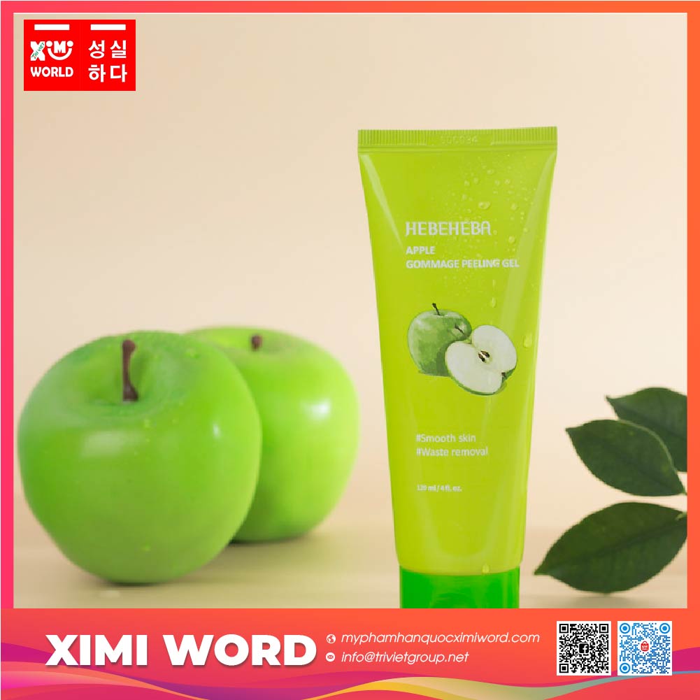 TẨY TẾ BÀO CHẾT TÁO XANH HEBEHEBA APPLE GOMMAGE PEELING GEL PHÙ HỢP VỚI DA NÀO?