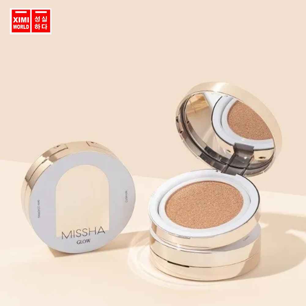 Phấn Nước Missha Glow Che Phủ Hoàn Hảo Cushion- Màu 21 > XIMIWORLD THẾ ...