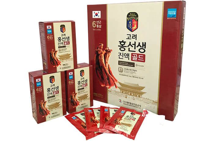 NƯỚC HỒNG SÂM DAEHAN KOREAN RED GINSENG HONG SEON SAENG DRINK GOLD