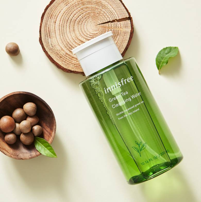 NƯỚC TẨY TRANG INNISFREE GREEN TEA PURE CLEANSING WATER 300ML