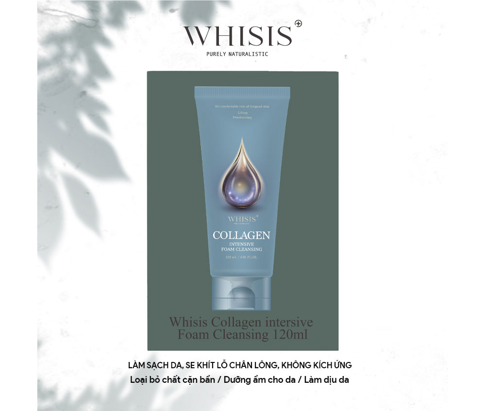 WHISIS Collagen Intensive Foam Cleansing 120ml