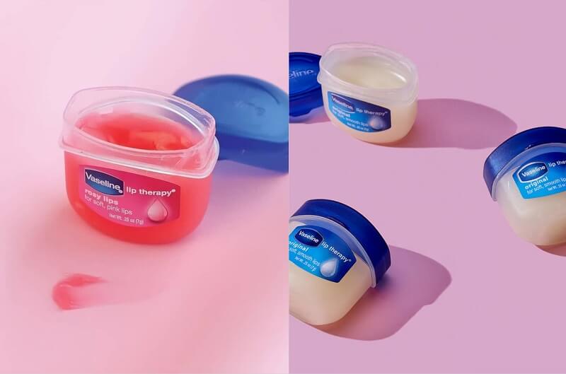 VASELINE DƯỠNG MÔI CÓ LOẠI NÀO? MÀU TRẮNG HAY HỒNG TỐT HƠN?