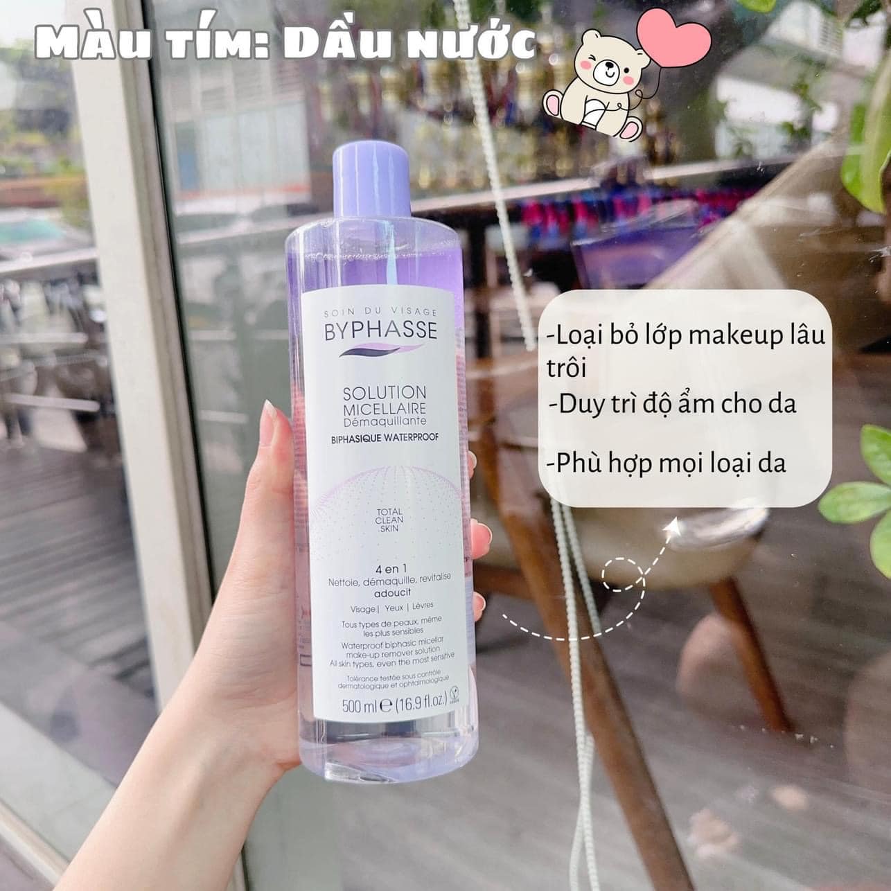 NƯỚC TẨY TRANG BYPHASSE WATERPROOF