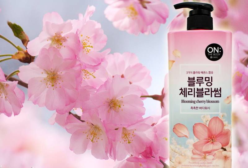 Sữa tắm On: The Body Hương Hoa Anh Đào Sakura Blooming Cherry Blossom Body Wash 900g