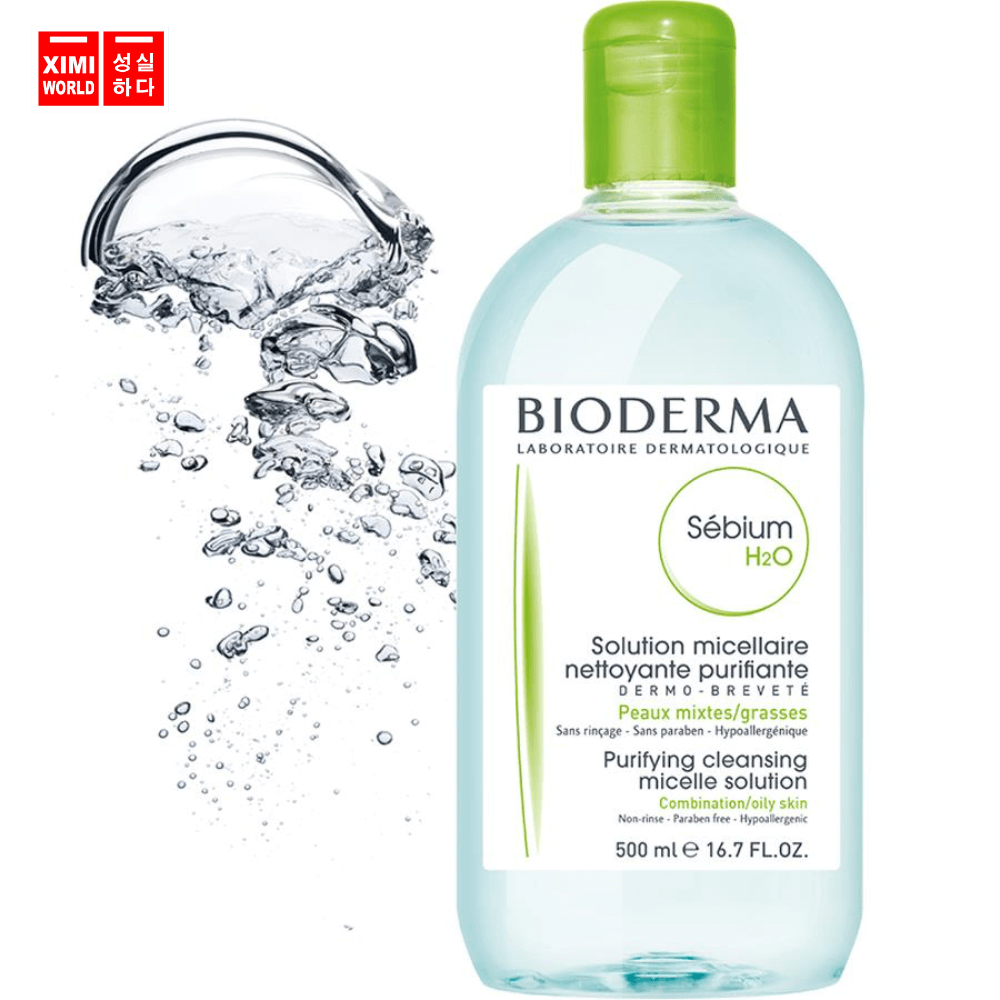 Nước Tẩy Trang Cho Da Hỗn Hợp Dầu Bioderma 500ml Xanh Lá