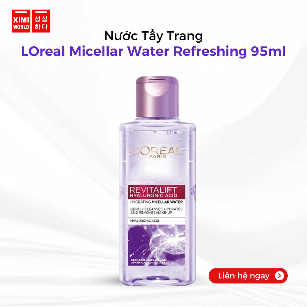 Nước Tẩy Trang Làm Sạch Và Cấp Ẩm Loreal Revitalift