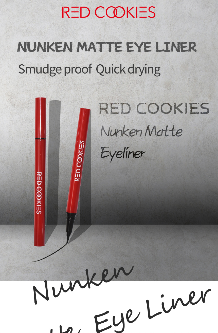 Bút Kẻ Mắt Eyeliner Red Cookies Sắc Nét Lâu Trôi Hàn Quốc
