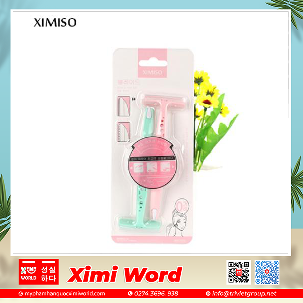 DAO CẠO RÂU 1 BỘ= 2 CÁI XIMISO KOREA DAO CẠO RÂU 1 BỘ= 2 CÁI XIMISO KOREA