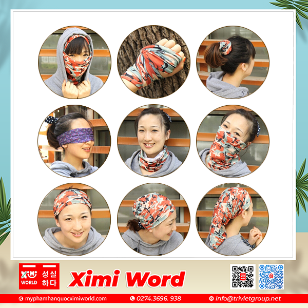 Khăn Phượt Đa Năng Dạng Ống Khăn Phượt Đa Năng Dạng Ống