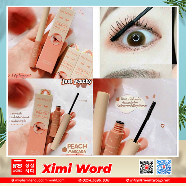 Mascara Peach Long & Curl WaterProof Mascara Peach Long & Curl WaterProof