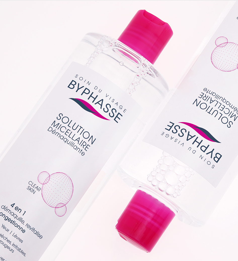 Nước tẩy trang Byphasse Solution Micellaire Demaquillante 500ml Nước tẩy trang Byphasse Solution Micellaire Demaquillante 500ml