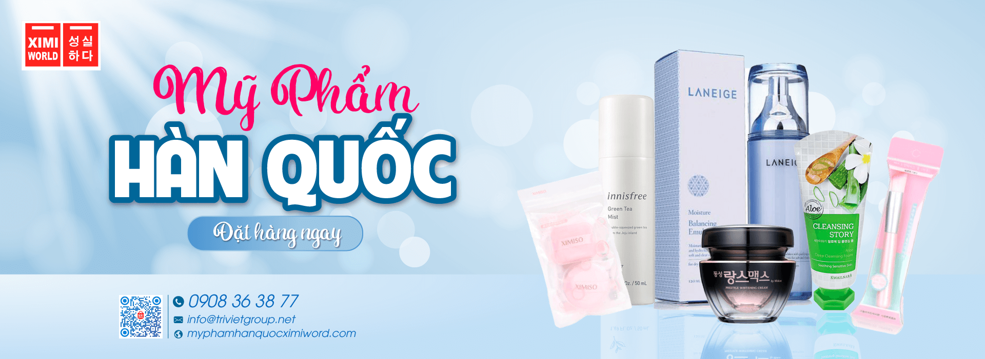 XIMIWORLD - THIÊN ĐƯỜNG MỸ PHẨM CHÍNH HÃNG, CHẤT LƯỢNG