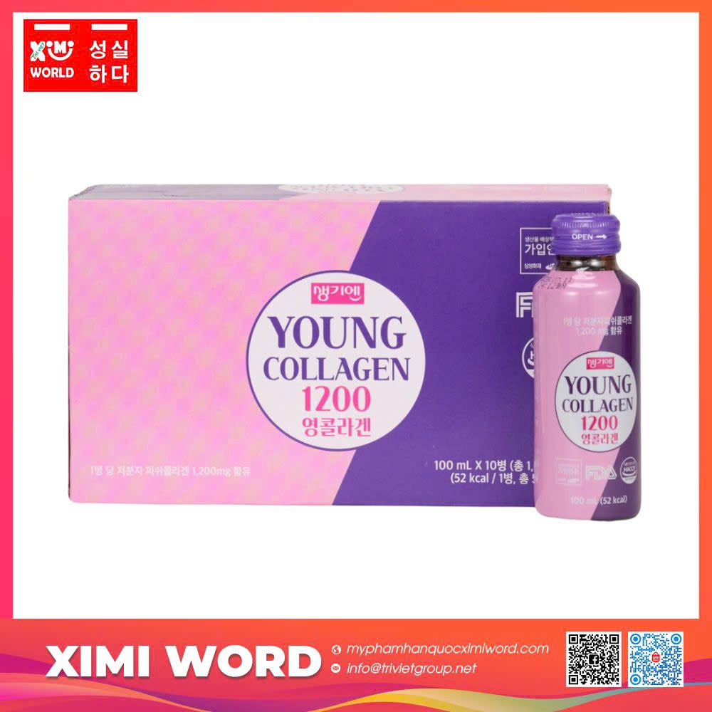 YOUNG COLLAGEN 1200 – THỰC PHẨM BẢO VỆ SỨC KHỎE VÀ CHẤT LƯỢNG