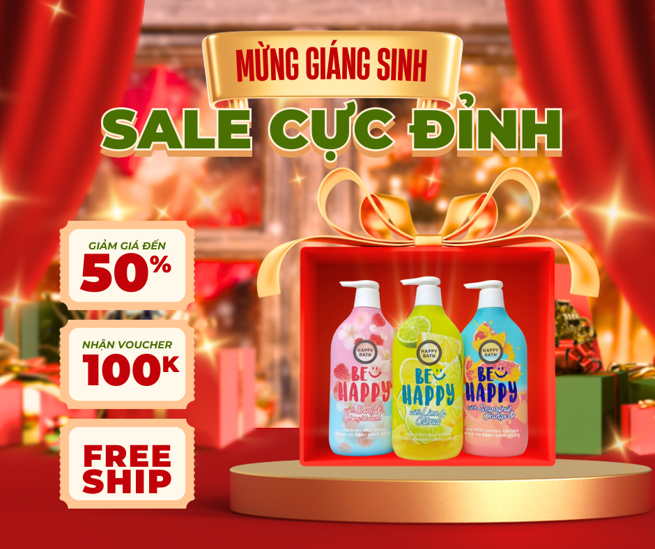 Sữa Tắm Happy Bath Be Happy – Làm Sạch Dịu Nhẹ, Hương Trái Cây Tươi Mát
