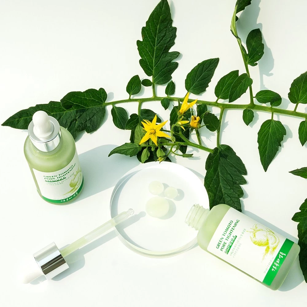 Green Tomato Pore Tightening Ampoule – Tinh chất se khít lỗ chân lông từ cà chua xanh - Ảnh 2